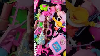 Mini toys  doll set  toys set toy satisfying barbie [upl. by Hirz]