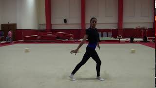 aerobic gymnastics routine تعلم جمباز الايروبيك 27 [upl. by Waldman206]