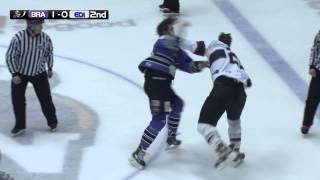 Braehead Clan vs Edinburgh Capitals 251014  EIHLChallenge Cup 2014 [upl. by Silohcin]