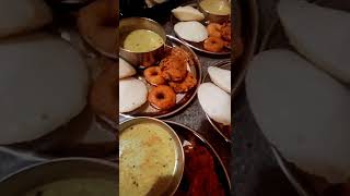 Food is love Love is food It’s all goododlover meduvada shorts idlisambhar shortvideo [upl. by Dale83]