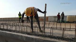 Overhead Ongoing Construction Bridge in Kaduna State Nigeria [upl. by Bilak]