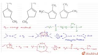 Which compound will yield 5keto 2 methyl hexanal upon treatment with O3  12  JEE MAINS [upl. by Eilrahs]