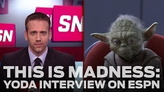 Yoda ESPN Interview  This Is Madness The Star Wars Character Tournament [upl. by Elac]