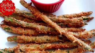 Air Fryer Parmesan Crusted Asparagus  Air Fryer Recipes [upl. by Nnylear]