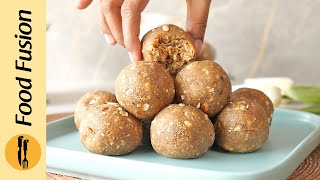 Immunity Booster Atta Gond ke Laddu No sugar  Winter Special Recipe by Food Fusion [upl. by Sung]