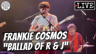 Frankie Cosmos quotBallad of R amp Jquot LIVE [upl. by Ahtibat326]