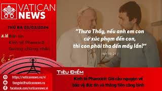 Radio thứ Ba 05032024  Vatican News Tiếng Việt [upl. by Hadeis273]