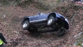 Cotswold Clouds 2024 Two cars overturn on ‘Crooked Mustard’ motor racing trial in Gloucestershire [upl. by Nichols]