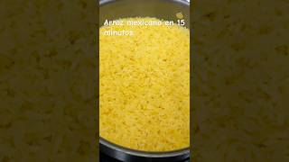 Arroz mexicano en 25 minutos cocina recetas arrozmexicano comida cena [upl. by Charmaine911]