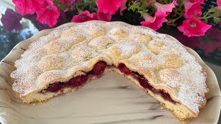 Torta piu amata in Italia 🤩 La farai ogni settimana 🍋 Ricetta Facile 🍒 [upl. by Meta]