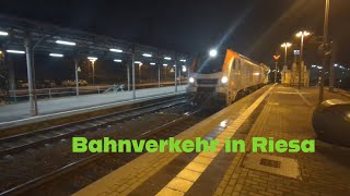 Bahnverkehr in Riesa wieder Samstag ein Video 019 dbregio [upl. by Augie]