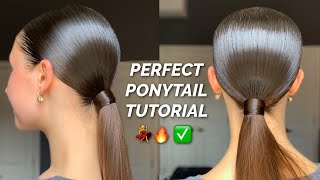 Perfect Dancesport Ponytail Tutorial [upl. by Zosema]