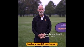 parkruns 20th birthday celebrations at Bushy parkrun [upl. by Aihsenrad]