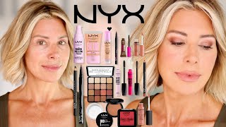 Full Face Makeup Tutorial with NYX Products  All Products Under 20  Dominique Sachse [upl. by Elleiram265]