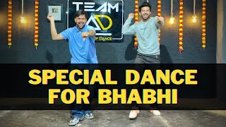 Bhabhi Aavegi Re Mhare  Song for Groom’s Brothers amp Friends  Sangeet Choreography  Team AD [upl. by Afinom]