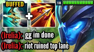 KALISTA IS RUINING TOP LANE WITH BUFFED TERMINUS RIOT MESSED UP BIG TIME [upl. by Atnauqahs]