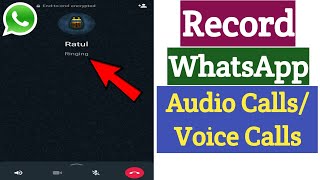 WhatsApp Audio Call Record  Record WhatsApp Voice Calls [upl. by Pry779]