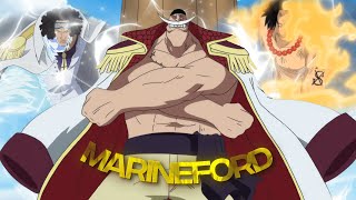 4k One Piece Marineford  Edit [upl. by Annaoj]