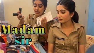 Madam Sir Santosh or Karishma ki Masti ❤️ Madam Sir vlog today madamsir vlog [upl. by Rufina531]