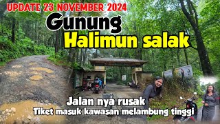 KACAU GARA GARA TIKET MELAMBUNG TINGGI wisata gunung halimun salak SEPI PENGUNJUNG [upl. by Peper]