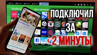 Как Подключить Телефон к Телевизору без ПРОВОДОВ  Ready For или Miracast [upl. by Cronin519]