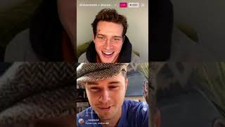 Oliver Stark and Ronen Rubinstein IG live talking about the 911onFOX911LoneStar crossover [upl. by Oiramej]