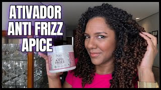 ATIVADOR ANTI FRIZZ ÁPICE [upl. by Sirama]