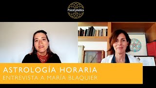 Astrología Horaria  María Blaquier [upl. by Ahcorb]