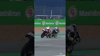 Dramatic Moto3 finish 😱  2024 ThaiGP [upl. by Sunev388]