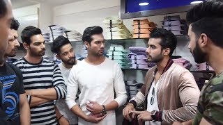 Mr India 2017 Chandigarh finalist visit Peter England Store In Chandigarh [upl. by Akyssej]