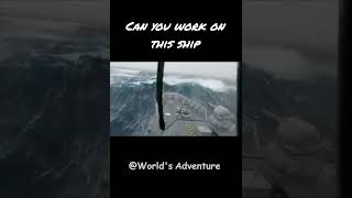 Watch till end can you work on this cargo shorts adventure travel northseamystery dangerous [upl. by Skvorak]