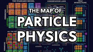 The Map of Particle Physics  The Standard Model Explained [upl. by Katha]