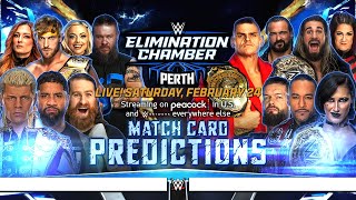 WWE Elimination Chamber 2024  Early Card v4 [upl. by Elocaj884]