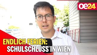 Endlich Ferien Schulschluss in Wien [upl. by Aubyn]