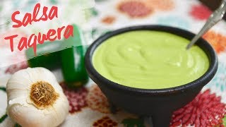 Salsa Estilo Guacamole Sin Aguacate  Salsa Taquera [upl. by Brooke920]