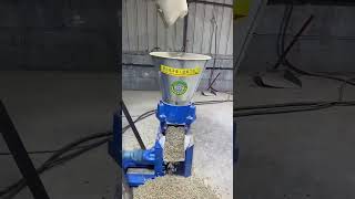 100kgh Chicken feed pellet machine [upl. by Alleusnoc]