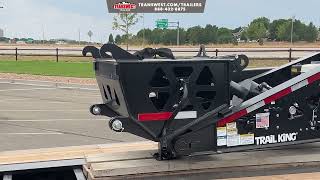 Transwest Trailers 2025 Trail King TK120HDG Flip Neck  Booster [upl. by Ytsud]