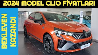 2024 MODEL Renault Clio Fiyat Listesi Açıklandı  BEKLEYEN KAZANDI [upl. by Fredela610]