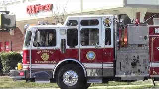 Village of Mamaroneck Fire Department Engine 41 Watch in HD [upl. by Oranneg]