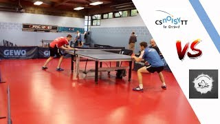 NOISY LE GRAND vs NEUVES MAISONS TT 2  NATIONALE 3  TENNIS DE TABLE  HIGHLIGHTS [upl. by Attenad667]