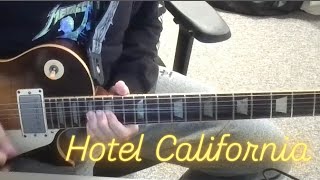 Hotel California Solo isolated guitar [upl. by Noella]