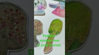 Paddenstoelen zelf maken voor in je junk of art journal junkjournal painting diy scrapbooking [upl. by Ardie]