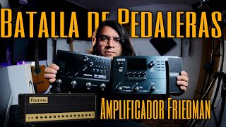 🔥BATALLA DE PEDALERAS🔥Nux MG30 Vs Valeton GP200LT  AMP FRIEDMAN [upl. by Eidnim]