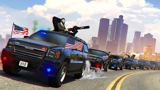 PRESIDENTIAL CONVOY in GTA [upl. by Figge]