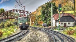 One of Germany’s most extraordinary HO Scale Model Railroad Layouts  8k Video Ultra HD [upl. by Steffane]