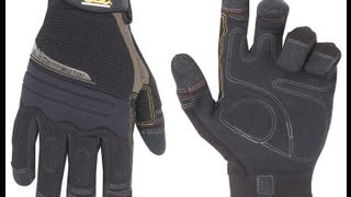 Custom Leathercraft 130 Subcontractor Flex Grip Work Gloves CLC [upl. by Enilreug]