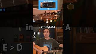 Downtune Your Guitar to Sing Easier High Notes guitarlessons guitarlesson easyguitarsongs [upl. by Eenahpets878]