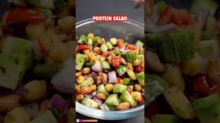 Protein salad recipe protein salad gym workout food fitness helthyfood [upl. by Teyugn]