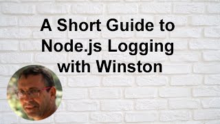 A Short Guide to Nodejs Logging with Winston [upl. by Raynard]