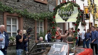 Grosser WinzerFestzug 2018  Weinfest der Mittelmosel [upl. by Idnim]